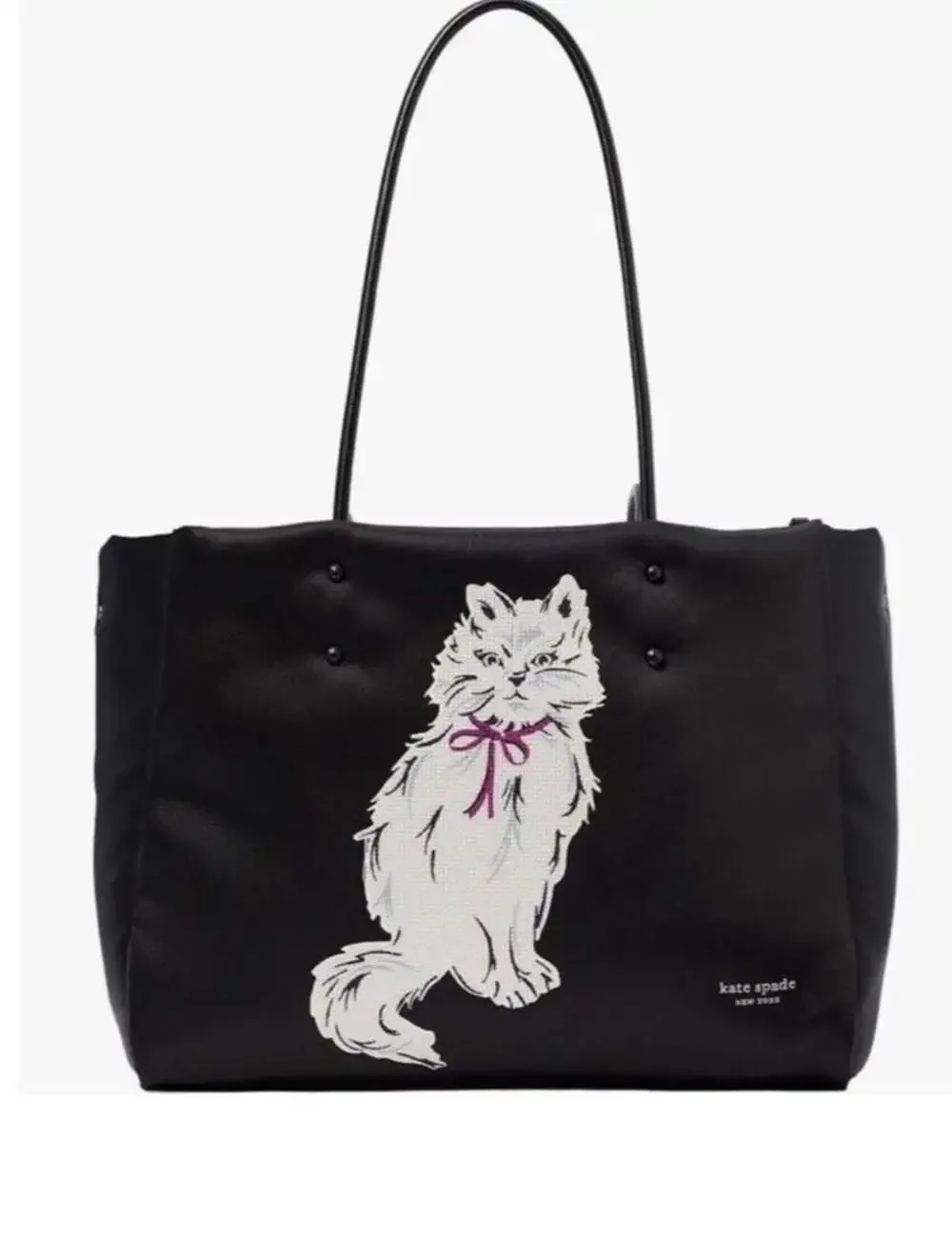 Kate Spade New York Whiskers Crystal Embellished Large NWT